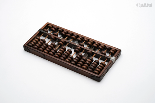 A Huanghuali Suanpan Abacus