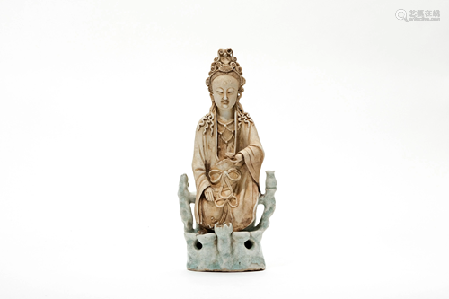 A Hutian Guanyin Figure