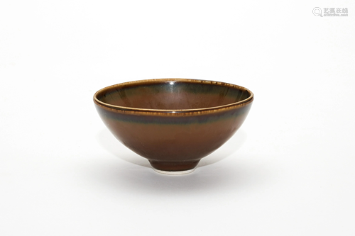 A Brown Glazed Teabowl