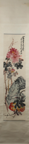 Painting by Wu Changshuo