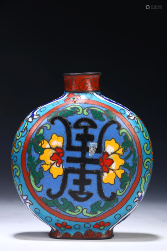 Cloisonne Snuff Bottle