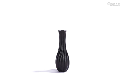 Chinese Zitan Incense Vase