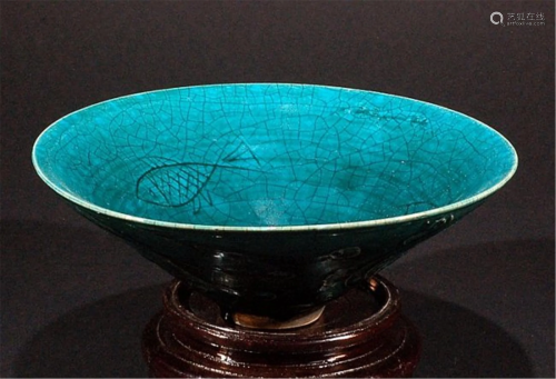 Chinese Blueish-Green bowl