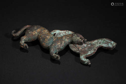 Bronze Tiger Symbol in Han Dynasty