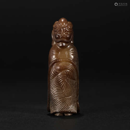 Hetian Jade Figurines in Han Dynasty