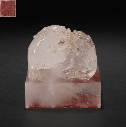 Seal of the Crystal Beast Head of the Qing Dynasty