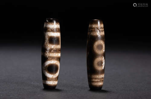 Shuangtiandi Dzi Beads in Tang Dynasty