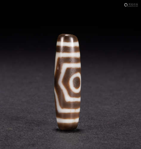 Three-Eyed Dzi Beads IN Tang Dynasty
