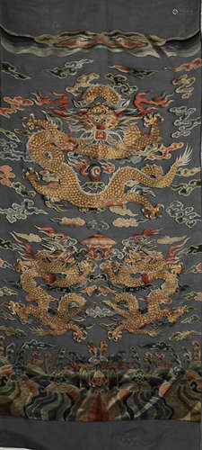 The Kesi Dragon Pattern of the Qing Dynasty