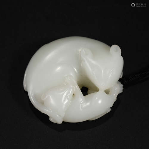 Hetian Jade Mouse in Qing Dynasty