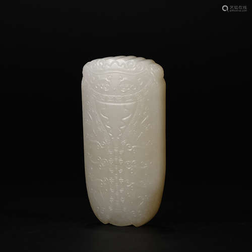 Hetian Jade Cicada in Qing Dynasty