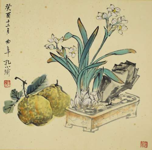 孔小瑜 花卉