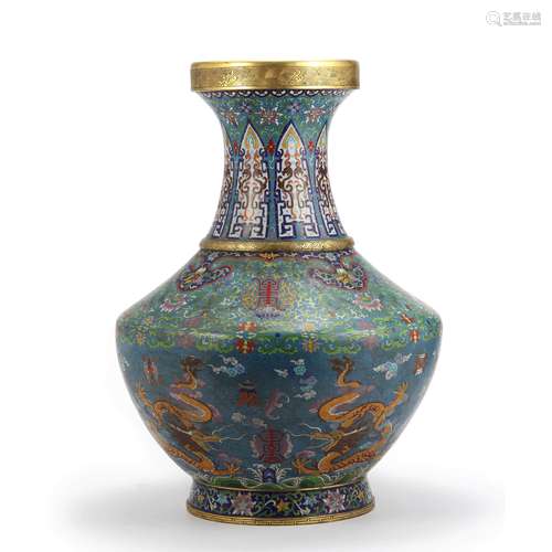 A Cloisonne Enamel Vase