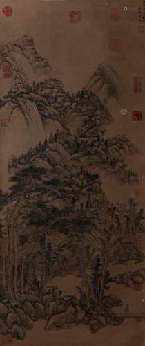 A Chinese Painting Of Landscape Signed Huang Gongwang