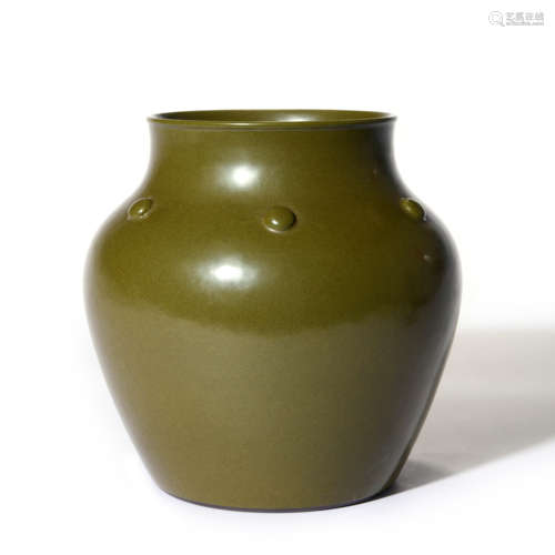 A Tea-Dust Glazed Jar