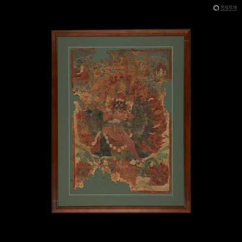 Old Sino-Tibetan Thangka