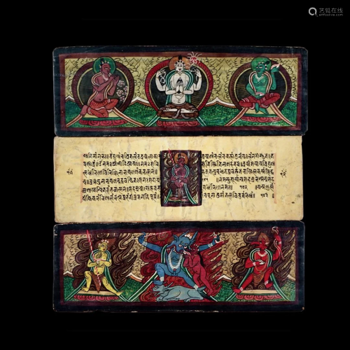 Rare and Old Sino-Tibetan Buddhist Manusctipt