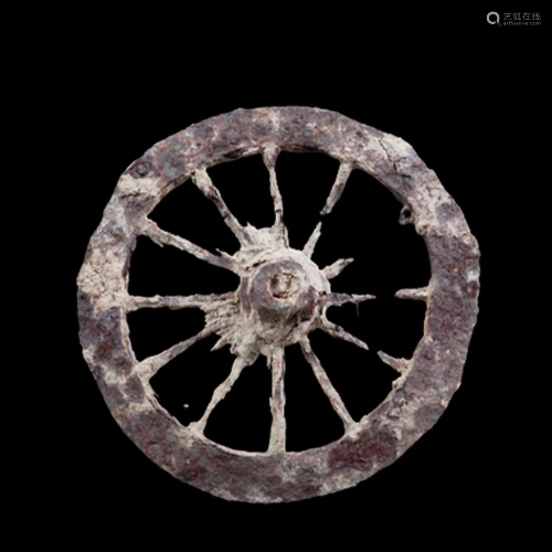 Gandhara Wheel of Law (Halo-Circle of Light/Life)