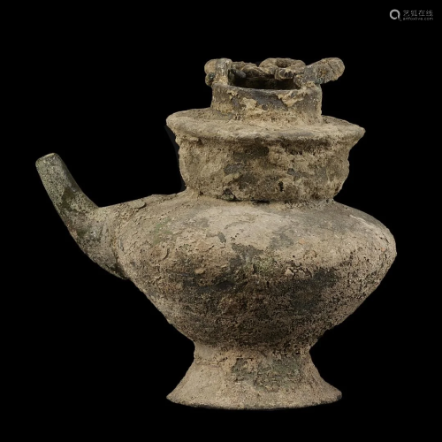 Gandharan Bronze Holy Pot