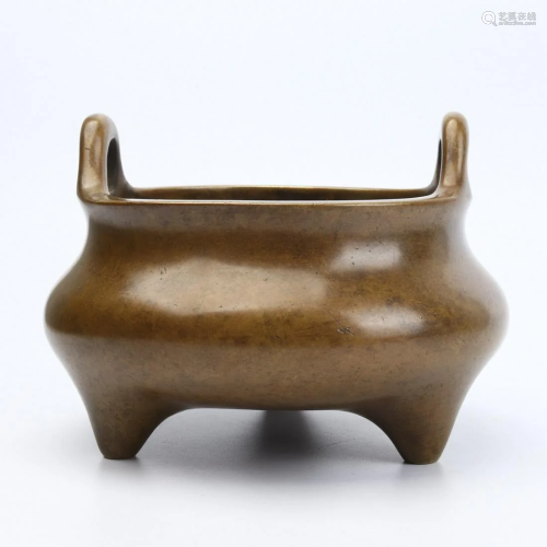 Chinese Bronze Censer Incense Burner