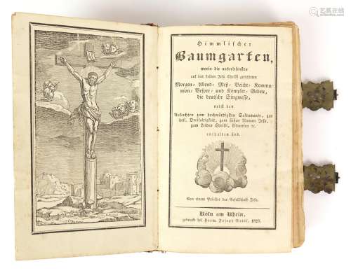 HIMMLISCHER BAUMGARTEN, H.J. Gatti/ Köln 1829,
