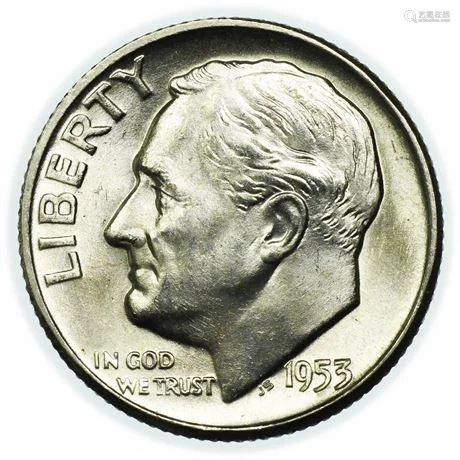 1953 Roosevelt Dime