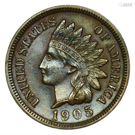 1905 Indian Head Cent - Toned