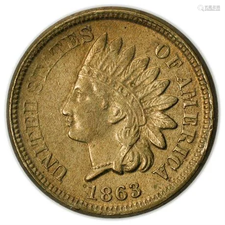 1863 Indian Head Cent