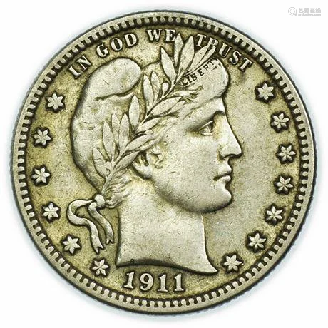 1911 Barber Quarter