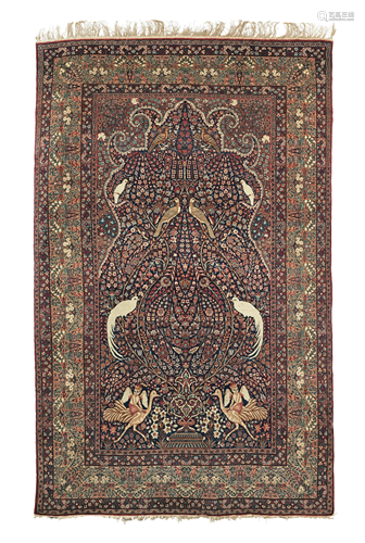 AN INTRICATE FIGURATIVE CARPET