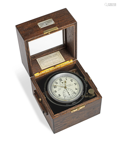 A 20TH CENTURY GERMAN TWO DAY MARINE CHRONOMETER