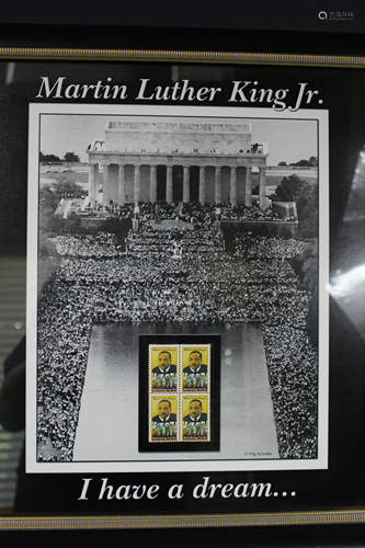 Postage Stamps, Portrait Of Martin Luther King