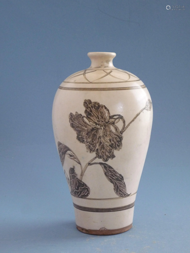 A Yuan-Style Cizhou 'Meiping' Vase