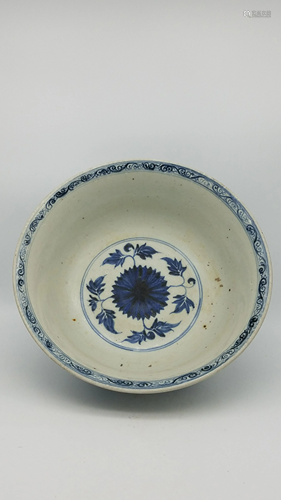 A Blue and White Bowl, Mark Jiajing