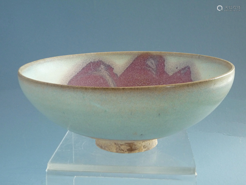 A Yuan-Style Purple-Splashed Jun Bowl