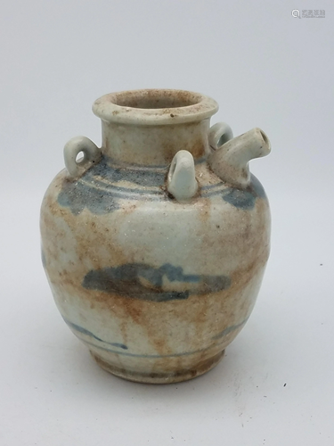 A Ming-Style Blue and White Jar