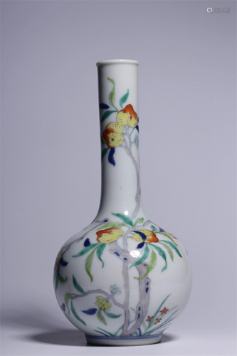 A Chinese Dou-Cai Porcelain Vase