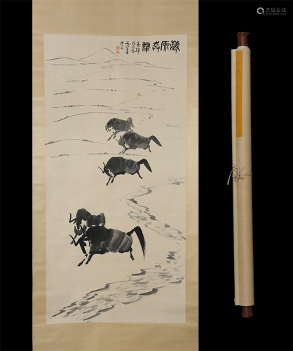 A Chinese Scroll Painting