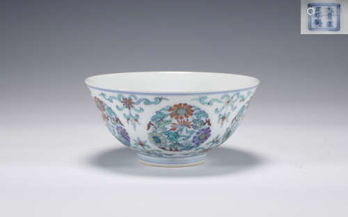 A Doucai Glazed Bowl Yongzheng Period