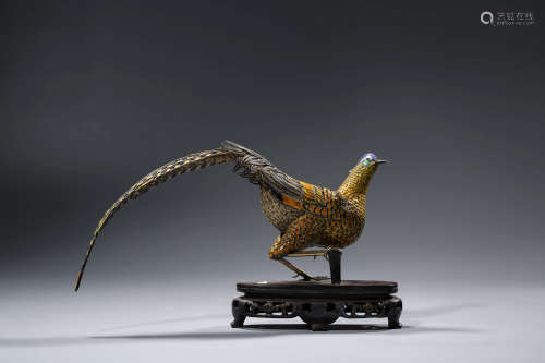 Chinese Silver Wiring Pheasant