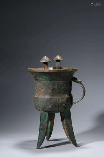 Chinese Bronze Archaistic Vessel