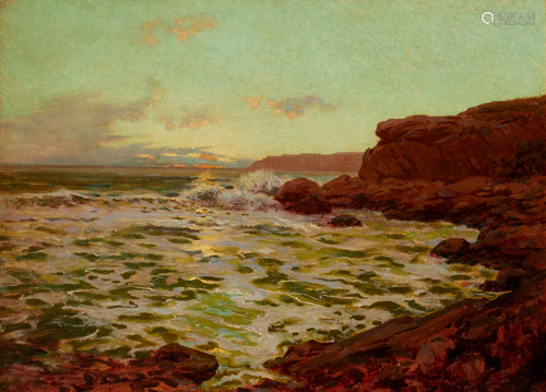 Granville Redmond (1871-1935) Rocky Point, Laguna Beach