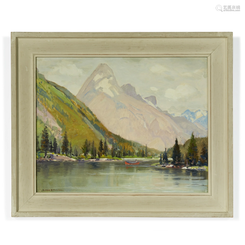 Alfred R. Mitchell (1888-1972) In the Canadian Rockies