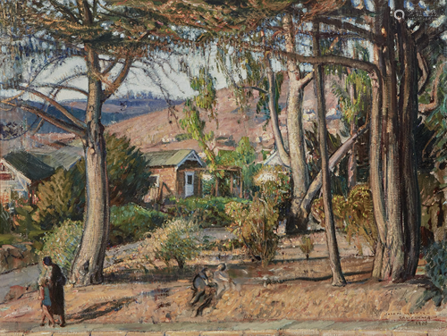 Joseph Kleitsch (1882-1931) California 30 1/4 x 40