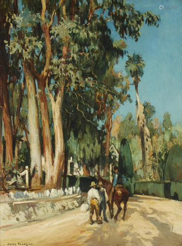 Jules Eugene Pages (1867-1946) On the Baldwin Ranch 20