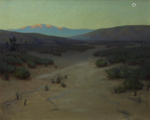 John Marshall Gamble (1863-1957) Sunset Glow 25 x 30in