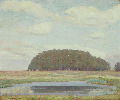 Clark Hobart (1868-1948) Spring Clouds, Contra Costa