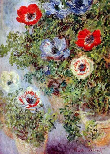 CLAUDE MONET ** STILL LIFE WITH ANEMONES** GICLEE