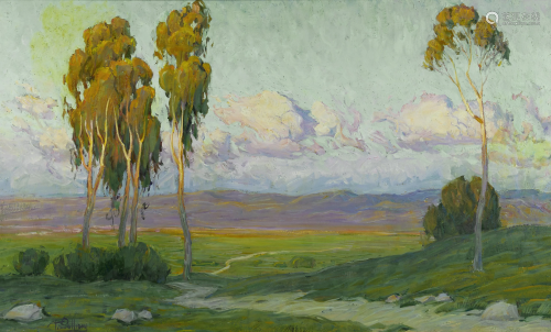 Tim Solliday (born 1952) Spring in the Valley 22 x 36in