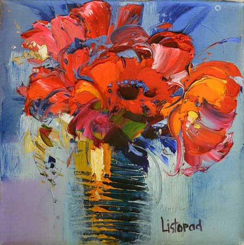 LISTOPAD ** WARM BOUQUET ** ORIGINAL ACRYLIC